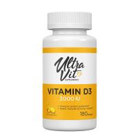 VP Lab UltraVit Vitamin D3 2000IU 180softgels