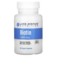 Lake Avenue Biotin 5000mcg 30vcaps