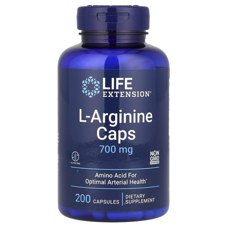 Life Extension L-Arginine caps 700mg 200caps