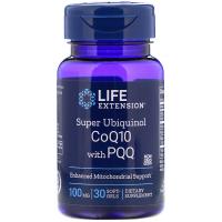 Life Extension Super Ubiquinol CoQ10 with PQQ 100mg 30softgels