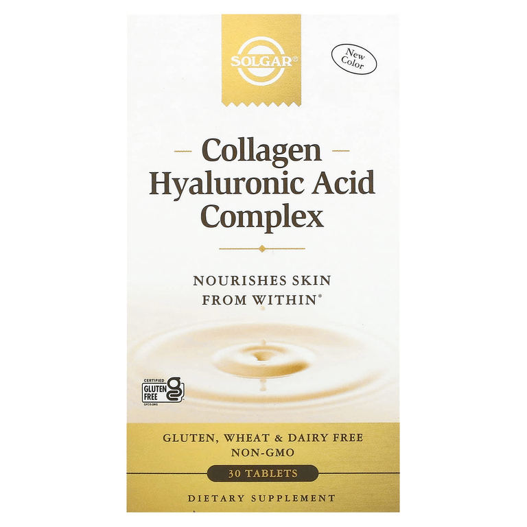 Solgar Collagen Hyaluronic acid complex 30tabs