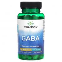Swanson GABA 500mg 100caps