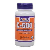 NOW C-500 with Rose Hips 100tabs