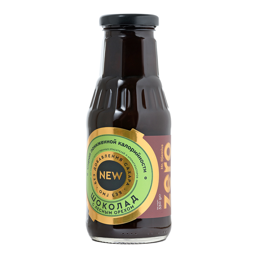 Mr.Djemius Zero Сиропы 330ml (Шоколад с лесным орехом)