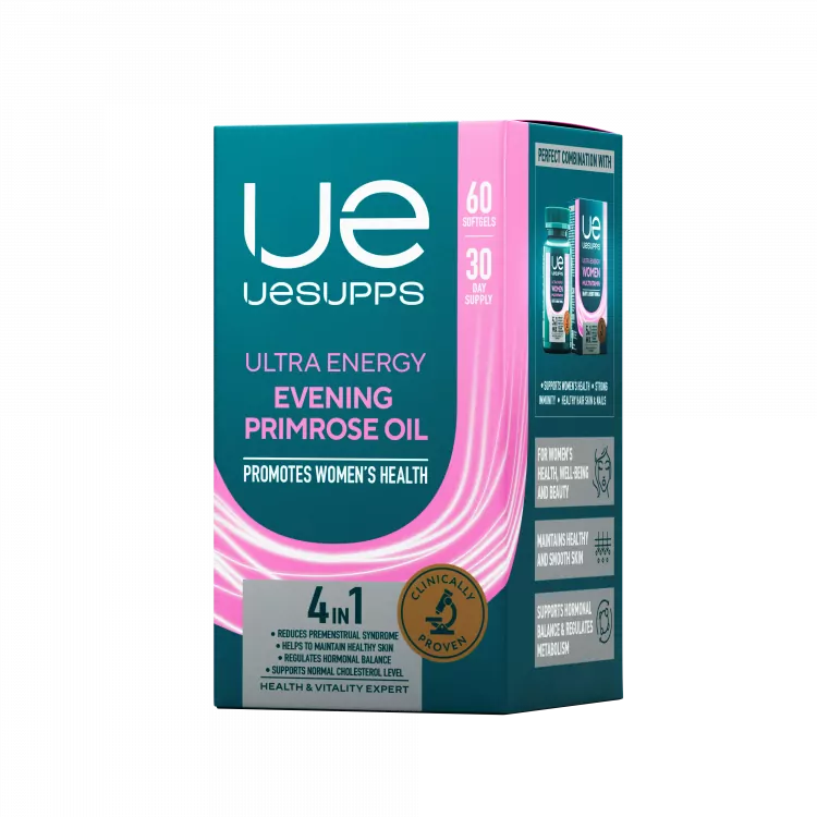 UESUPPS Evening Primrose Oil Ultra Energy 60softgels