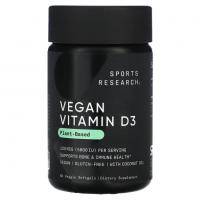 Sports Research Vegan Vitamin D3 60vsoftgels