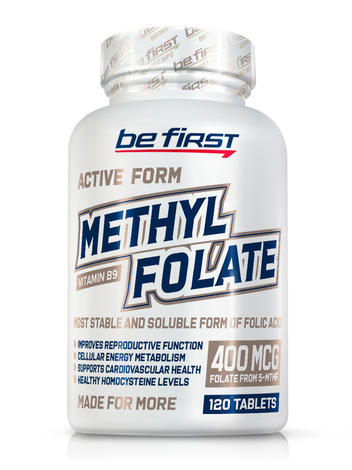 Be First Methyl Folat 400mg 120tabs