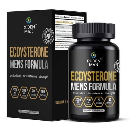 Roden Max Ecdysterone Men's Formula 100caps