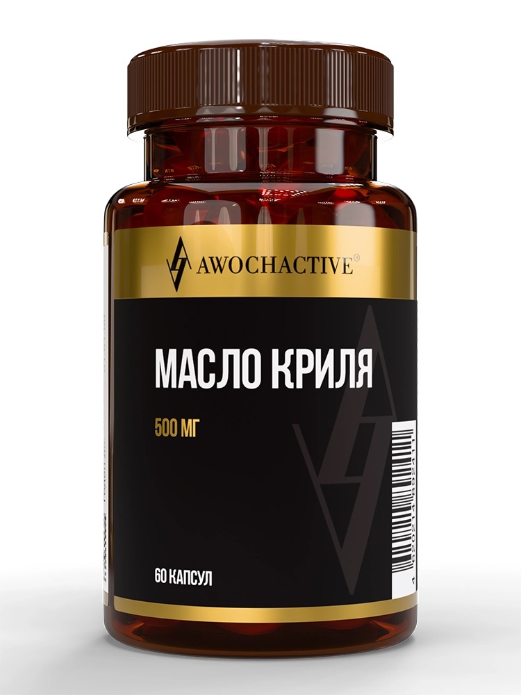 Awochactive Масло криля 500мг 60капсул