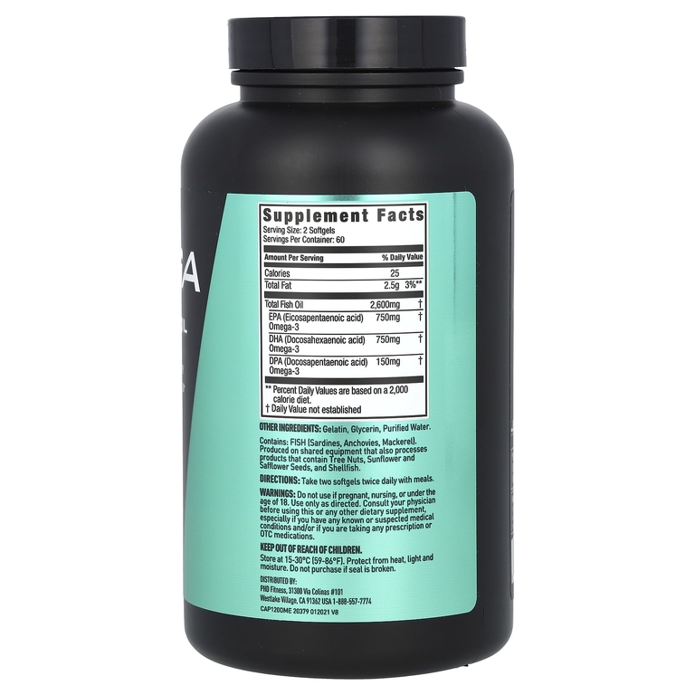 JYM Omega3 120softgels
