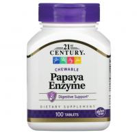 21st Century Papaya Enzyme 100tabs