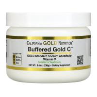 California Gold Nutrition Buffered Gold C powder sodium ascorbate 238g