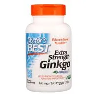 Doctor’s Best Extra Strength Ginkgo 120mg 120vcaps