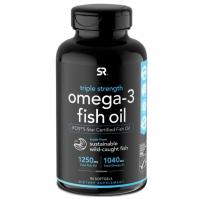 Sports Research Omega-3 fish oil 1250mg 90softgels