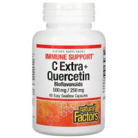 Natural Factors C Extra+Quercetin 60escaps