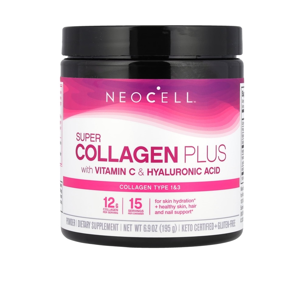 Neocell Super Collagen Plus with Vitamin C hyaluronic acid 195g
