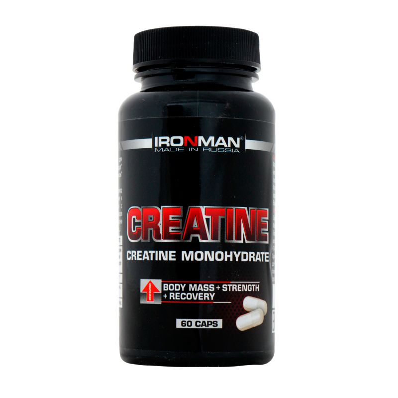 Ironman Creatine Monohydrate 60caps