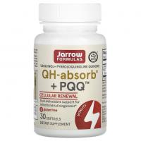 Jarrow Formulas Ubiquinol QH-absorb+PQQ 30softgels