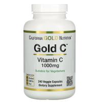 California Gold Nutrition Gold C 1000mg 240vcaps