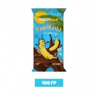Multibar Бананы сушеные в шоколаде 100гр
