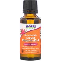 NOW Liquid Vitamin D-3 Extra strength 30ml