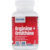 Jarrow Formulas Arginine Ornithine 750mg 100tabs