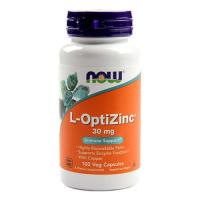 NOW L-OptiZinc 30mg 100vcaps