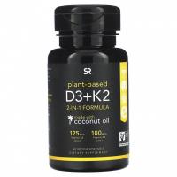 Sports Research Vitamin D3+K2 60veg softgels