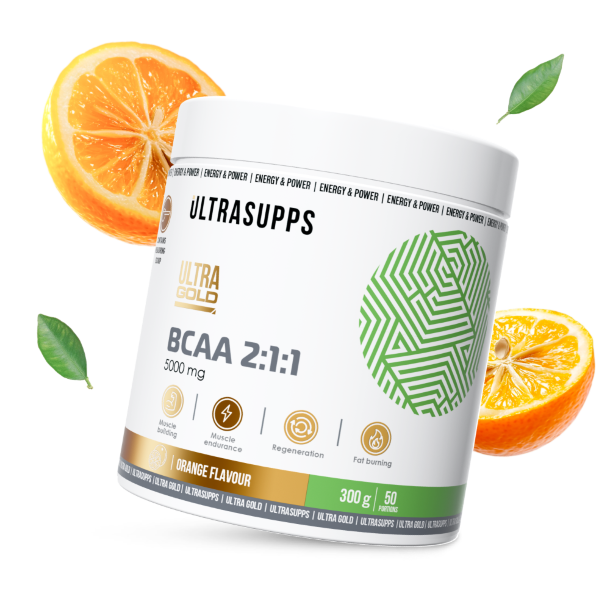 UltraSupps Ultra Gold Bcaa 2:1:1 300g 