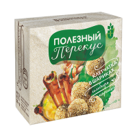 Сибирская клетчатка «Полезный перекус» с имбирем и корицей 20гр