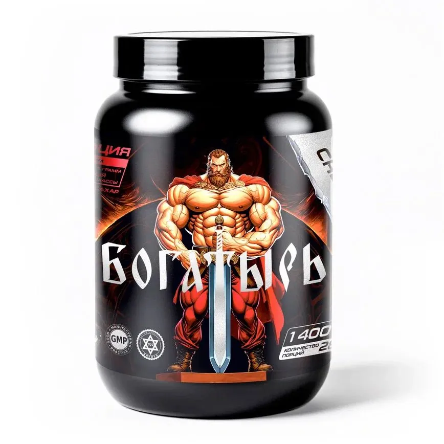 Bogatyr, Переход Креатина В Мышечные Клетки 1400 г, (28 порций)