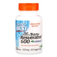 Doctor’s Best High Potency Trans Resveratrol 600mg 60vcaps
