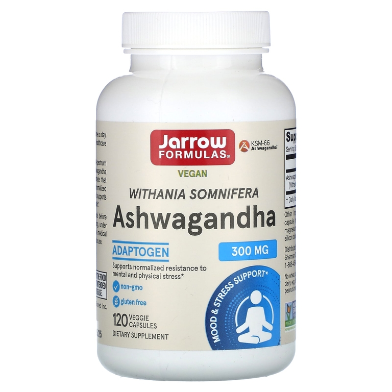 Jarrow Formulas Ashwagandha 120vcaps
