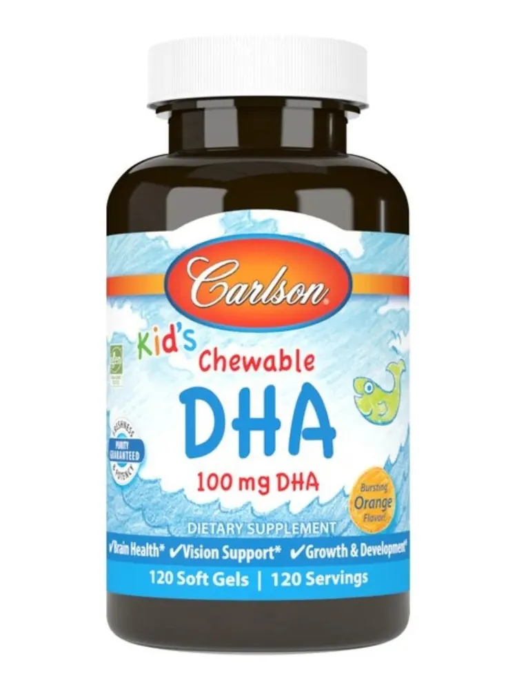 Carlson Kid's DHA Chewable 100mg 120softgels