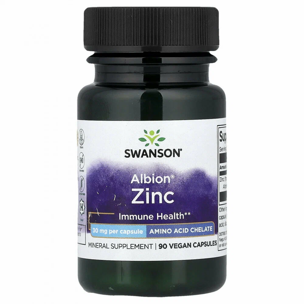Swanson Zinc  30mg 90vcaps