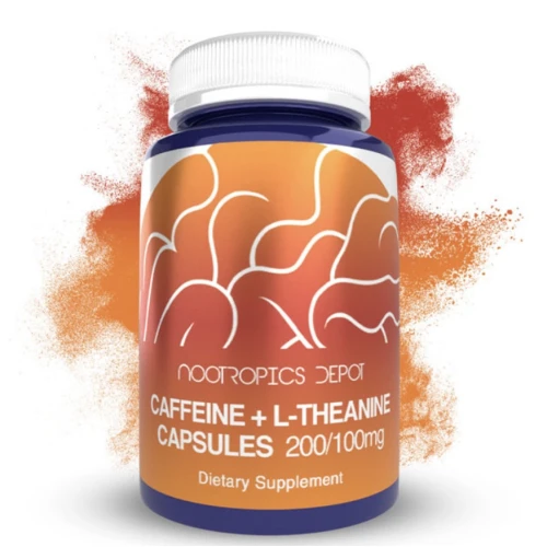 Nootropics Caffeine + L-Theanine 60caps