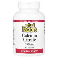 Natural Factors Calcium Citrate 350mg 90tablets