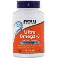 NOW Ultra Omega 3 90softgels