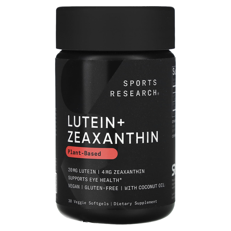 Sports Research Lutein Zeaxanthin with 30vsoftgels