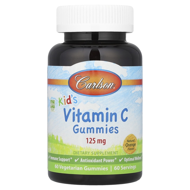 Carlson Kid's Vitamin C gummies 125mg 60vgummies
