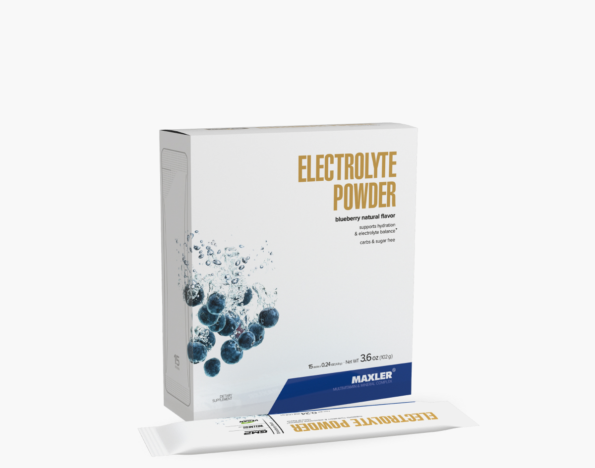 Maxler Electrolyte Powder 15x6.8g Черника