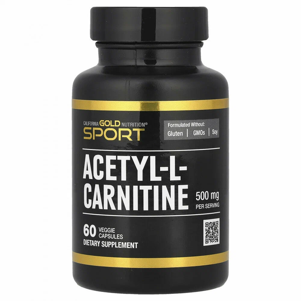 California Gold Nutrition Sport Acetyl L-carnitine 60vcaps
