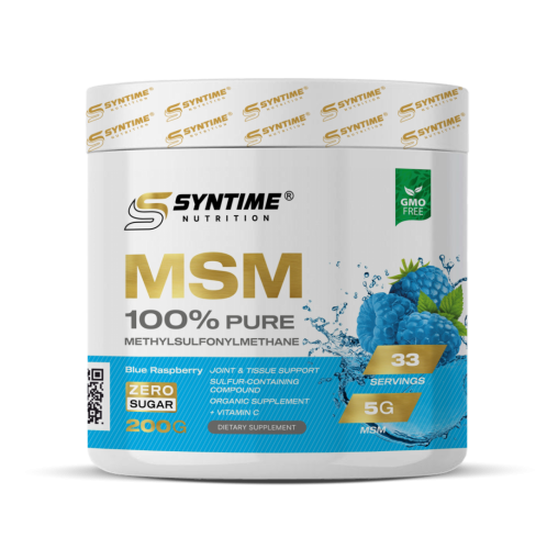 Syntime Nutrition MSM 100% Pure 200g Ежевика
