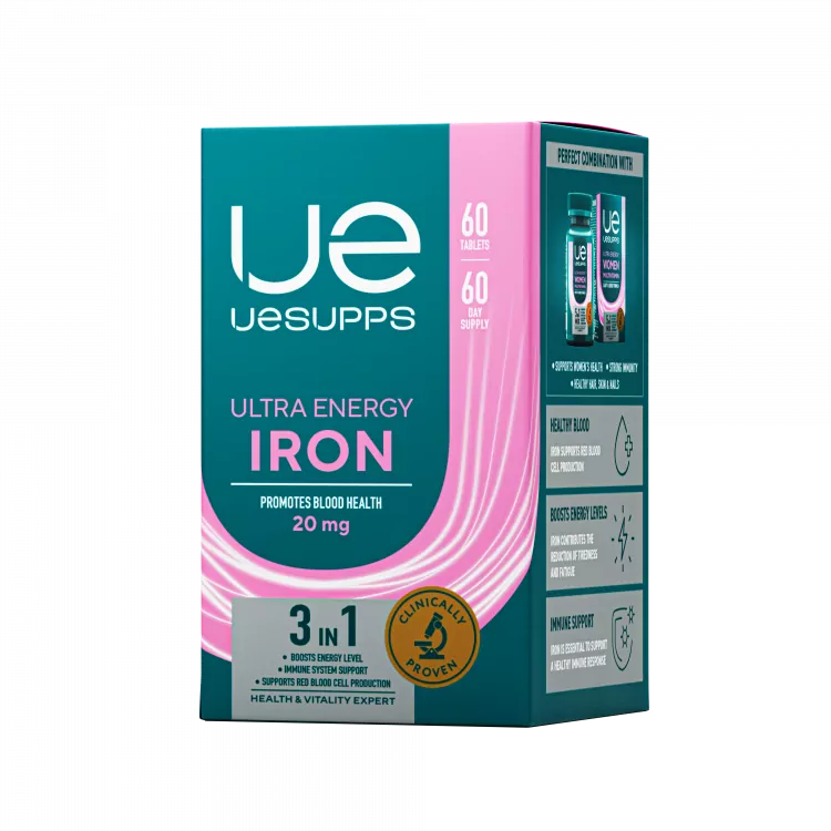 UESUPPS Iron Ultra Energy 60tabs