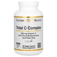 California Gold Nutrition Total C Complex 500mg 240vcaps