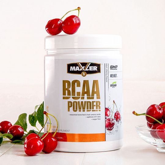 Maxler BCAA Powder EU (Вишня) 420g