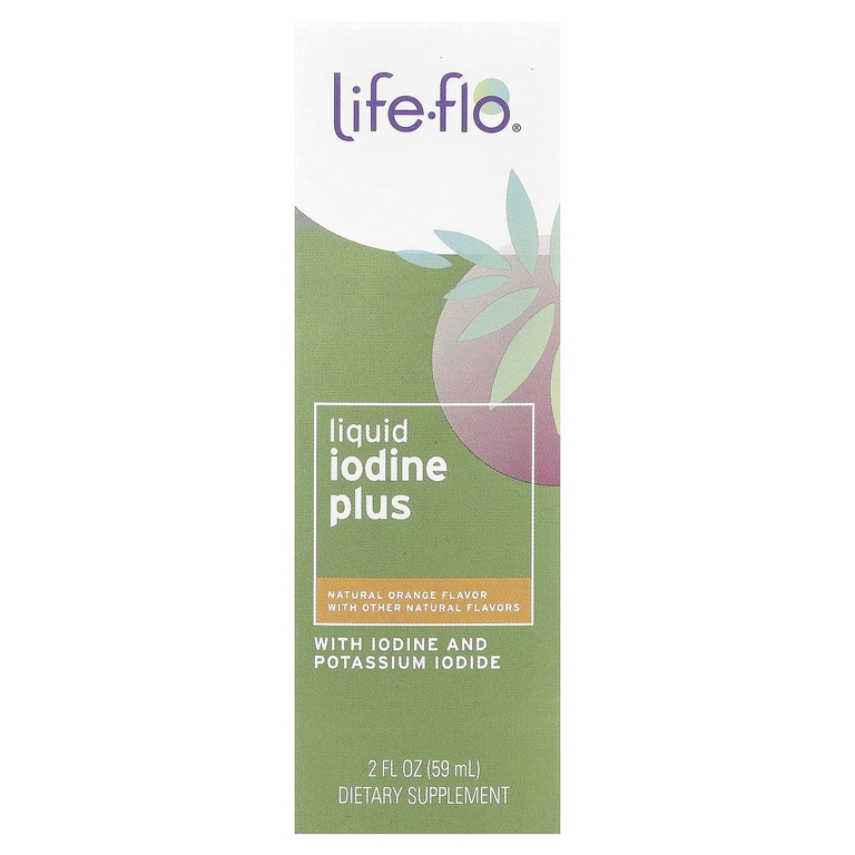 Life-flo Liquid iodine plus natural orange 59ml