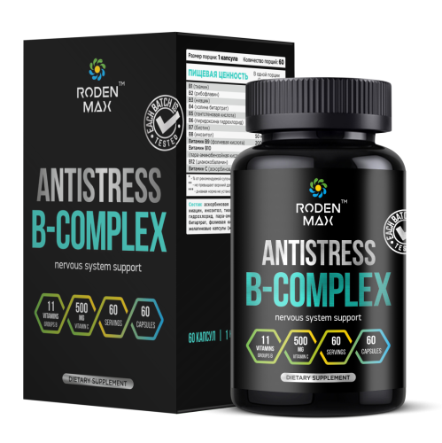 Roden Max Antistress B-complex 60caps