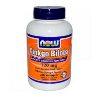 NOW Ginkgo Biloba 120mg 200vcaps
