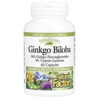 Natural Factors Ginkgo Biloba 60caps